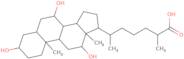 (3β,5β,7α,12α)-3,7,12-Trihydroxy-cholestan-26-oic acid