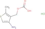 (4-Amino-2-methylthiophen-3-yl)methyl hydrogen carbonate hydrochloride