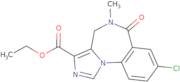8-Chloro-5,6-dihydro-5-methyl-6-oxo-4H-imidazo[1,5-a][1,4]benzodiazepine-3-carboxylic acid ethyl...