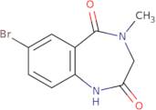 7-Bromo-4-methyl-3,4-dihydro-1H-benzo[E][1,4]diazepine-2,5-dione