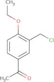 1-[3-(Chloromethyl)-4-ethoxyphenyl]ethan-1-one