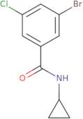 3-Bromo-5-chloro-N-cyclopropyl-benzamide