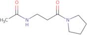 N-[3-Oxo-3-(pyrrolidin-1-yl)propyl]acetamide