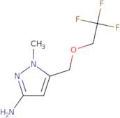 1-Methyl-5-[(2,2,2-trifluoroethoxy)methyl]-1H-pyrazol-3-amine