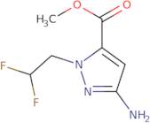 Methyl 3-amino-1-(2,2-difluoroethyl)-1H-pyrazole-5-carboxylate