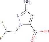 3-Amino-1-(2,2-difluoroethyl)-1H-pyrazole-5-carboxylic acid