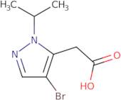 2-[4-Bromo-1-(propan-2-yl)-1H-pyrazol-5-yl]acetic acid