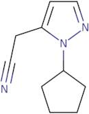 (1-Cyclopentyl-1H-pyrazol-5-yl)acetonitrile