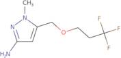 1-Methyl-5-[(3,3,3-trifluoropropoxy)methyl]-1H-pyrazol-3-amine