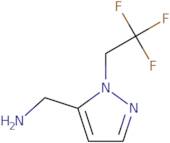 [1-(2,2,2-Trifluoroethyl)-1H-pyrazol-5-yl]methanamine