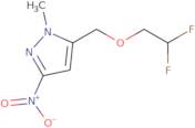 5-((2,2-Difluoroethoxy)methyl)-1-methyl-3-nitro-1H-pyrazole