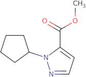 Methyl 1-cyclopentyl-1H-pyrazole-5-carboxylate