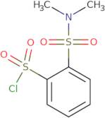 2-(Dimethylsulfamoyl)benzene-1-sulfonyl chloride