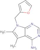 7-(Furan-2-ylmethyl)-5,6-dimethyl-7H-pyrrolo[2,3-d]pyrimidin-4-amine