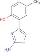 2-(2-Amino-1,3-thiazol-4-yl)-4-methylphenol