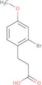 3-(2-Bromo-4-methoxyphenyl)propanoic acid