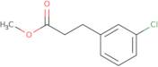 Methyl 3-(3-chlorophenyl)propanoate