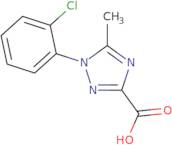 1-(2-Chlorophenyl)-5-methyl-1H-1,2,4-triazole-3-carboxylic acid