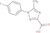 1-(4-Fluorophenyl)-5-methyl-1H-1,2,4-triazole-3-carboxylic acid