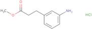 Methyl 3-(3-aminophenyl)propanoate hydrochloride