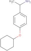 1-[4-(Cyclohexyloxy)phenyl]ethan-1-amine