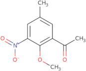 1-(2-Methoxy-5-methyl-3-nitrophenyl)ethanone