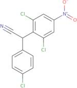 2,6-Dichloro-α-(4-chlorophenyl)-4-nitrobenzeneacetonitrile