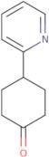 4-(Pyridin-2-yl)cyclohexan-1-one