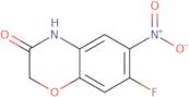 7-Fluoro-6-nitro-2H-1,4-benzoxazin-3(4H)-one