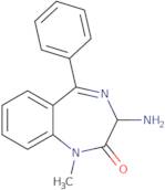 3-amino-1-methyl-5-phenyl-1h-benzo[e][1,4]diazepin-2(3h)-one