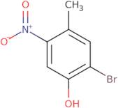 2-Bromo-4-methyl-5-nitrophenol