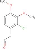 2-(2-Chloro-3,4-dimethoxyphenyl)acetaldehyde