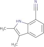 2,3-Dimethyl-1H-indole-7-carbonitrile