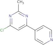 4-Chloro-2-methyl-6-(pyridin-4-yl)pyrimidine