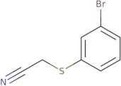 2-[(3-Bromophenyl)sulfanyl]acetonitrile