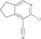 3-Chloro-5H,6H,7H-cyclopenta[C]pyridine-4-carbonitrile