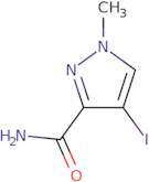 4-Iodo-1-methyl-1H-pyrazole-3-carboxamide