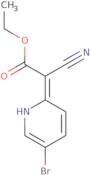 Ethyl 2-(5-bromopyridin-2(1H)-ylidene)-2-cyanoacetate