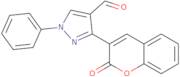 3-(2-Oxo-2H-chromen-3-yl)-1-phenyl-1H-pyrazole-4-carbaldehyde