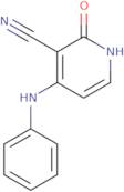 2-Oxo-4-(phenylamino)-1,2-dihydropyridine-3-carbonitrile