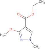 ethyl 3-methoxy-1-methyl-1H-pyrazole-4-carboxylate