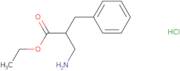 ethyl 3-amino-2-benzylpropanoate hydrochloride