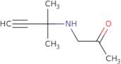1-[(1,1-Dimethyl-2-propynyl)amino]acetone hydrochloride