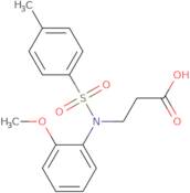 3-[N-(2-Methoxyphenyl)4-methylbenzenesulfonamido]propanoic acid