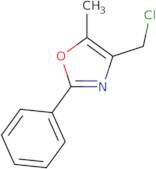 4-(Chloromethyl)-5-methyl-2-phenyl-1,3-oxazole