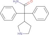 2,2-Diphenyl-2-(pyrrolidin-3-yl)acetamide