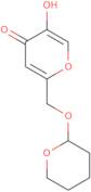 5-hydroxy-2-tetrahydro-2H-pyran-2-yl)oxy)methyl)-4H-pyran-4-one