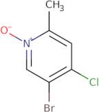 5-Bromo-4-chloro-2-methylpyridin-1-ium-1-olate