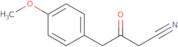 4-Methoxy-B-oxo-benzenebutanenitrile