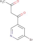 1-(5-bromopyridin-3-yl)butane-1,3-dione